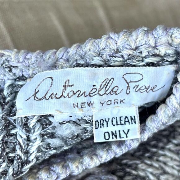 80s Sweater by Antonella Preve Mohair/Angora - Picture 2 of 8